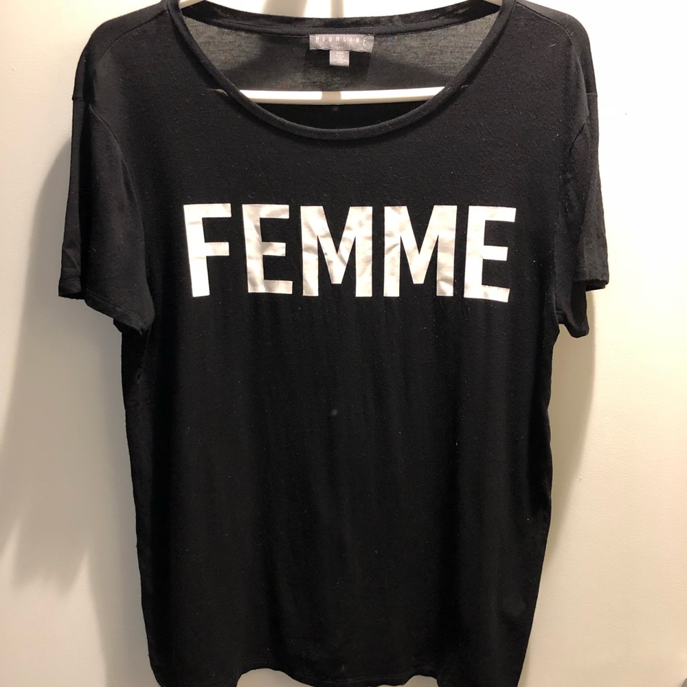 Highline Collective Feme graphic t-M